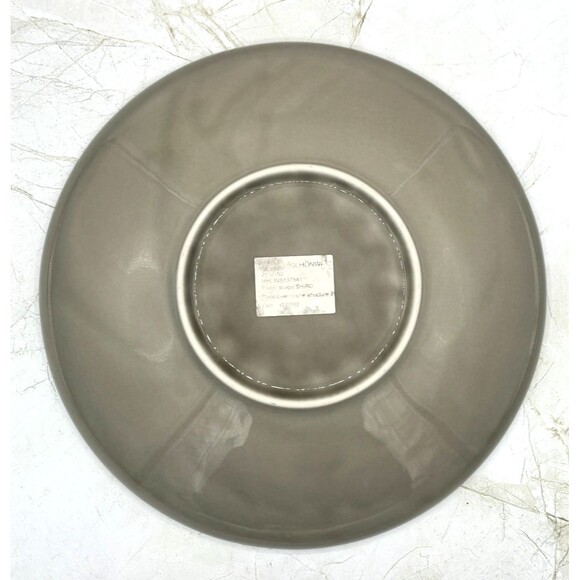 Schönwald Germany 620 Porcelain Plate Set of 4 Radial Pattern Gray Frost Shiro - Picture 6 of 16